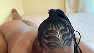 damn, this juicy ebony's ripping clothes for her huge wet pussy close-up toy play