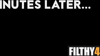 Brittany Andrews pussy takes Leo Valentino cum only