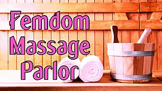 Princess Alilly's Femdom Massage Turns to Spanking Slave Domination