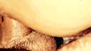 Overwhelmed Sharing Bed with Aunty, Heart Racing as I Cum Deep in Her Tight Pussy