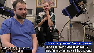 Nurse Ava Siren Gets Tampa Blast Cum Tramp Stamp After Latex Doctor Deepthroat!