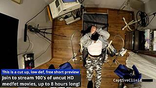 what secrets hide in jasmine rose's remote interrogation as the latex nurse spreads shaved pussy for dildo humiliation?