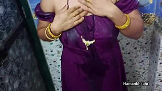 Sexy Indian Bhabhi's Bathing Teases Every Wet Curve