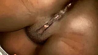 wife feels whore thrill from muscular black lover pussy use