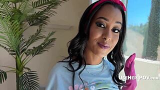 Stepson pounds ebony stepmom relentlessly