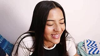 Ever tried pounding a thick colombian latina ass pov? First time creampie amateurs go hard