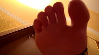 POV Worship My Giantess Huge Perfect Feet You Tiny Foot Slave