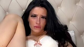 american teen exchange student squirts hard during solo webcam masturbation show