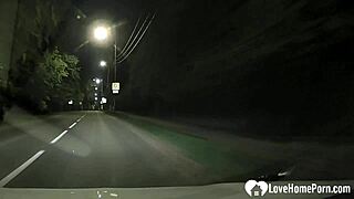 so the milf teacher blows my monster cock in her car