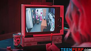 Egypt And Willow Ryder 18+ teen perp gets corrupted controlled riding big cock garage