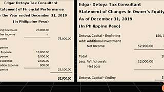 Pinay college student gives clear accounting cycle lesson to group