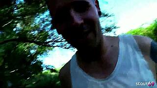 oh man i picked up this pale skinned redhead bitch at the beach she took my fat muscled dick risky outdoors deepthroat riding sloppy cumshot