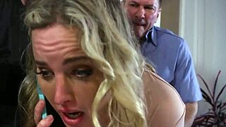 Charlie Forde turns home into gangbang spot with big cocks and double anal