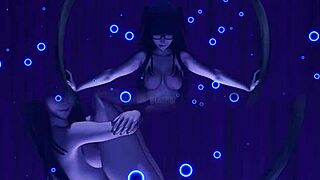 Tharja's Barefoot Legs in Skirt and Glasses Dance for Your Worship Choking Smother Cosplay Fire Emblem Nude Body Tease