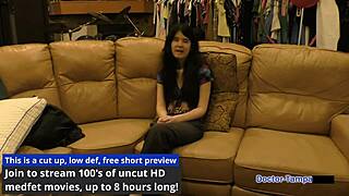 dr tampa gives alexandria wu a full university entrance physical with pussy spread and gaping