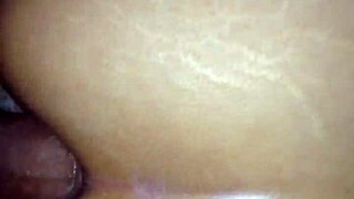 so i finally get to slam my huge dick deep in my sexy thai girlfriend's tight homemade ass she moans like crazy