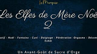 French Dirty Talk Leads To Massive Squirting Elf Orgasm!