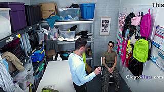 Curvy latina fat ass burglar punished with cock shots for thievery