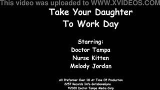 bring your daughter to work day with melody jordan the hot nurse patient