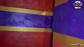 Scout69 bangs two German hookers cowgirl doggystyle in club