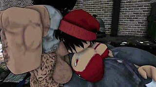 Rich girl sucks homeless monster cock ends up filled with cum for 40 bucks