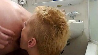 sandra the german milf whore rims deep then takes brutal facefuck in ass