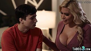 Stepson loses virginity inside latina milf caitlin bell's pussy