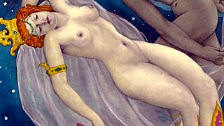 Detailed Vintage Erotic Drawings from Antique Retro Sensual Collections