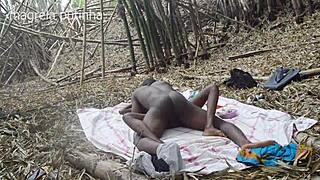 Fiz Amor Na Amazônia: Muscular Asian Bodybuilder Fingers Skinny Partner in Brazilian Forest Full Movie