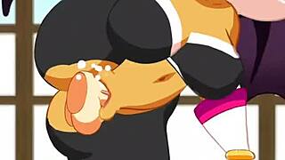 ROUGE THE BAT FUCKED HARD IN RIDERS OUTFIT