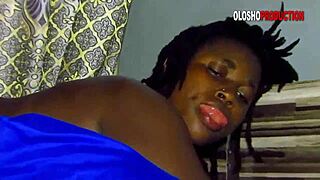 Chubby roommate's big cock fucks my wet pussy doggystyle moaning