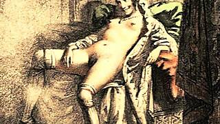 Detailed Vintage Erotic Drawings from Antique Retro Sensual Collections