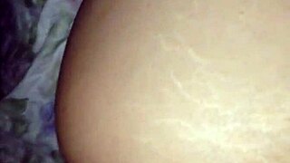 so i finally get to slam my huge dick deep in my sexy thai girlfriend's tight homemade ass she moans like crazy