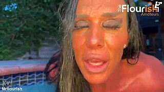 watch aliyah taylor take massive bbc anal at pool massage!