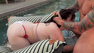 Chubby BBW's Wet Mouth Deepthroats Steve Rickz Huge Cock Before Ass Licking Rimjob Bliss