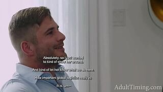 Boss's Teen Penelope Kay Turns Into Nightmare Slut For Nathan