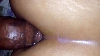 so i finally get to slam my huge dick deep in my sexy thai girlfriend's tight homemade ass she moans like crazy