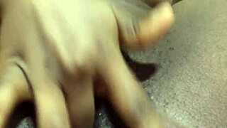 A wet pussy gets teased and filled with creampie in intimate close-up play session