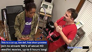 yo dr tampa shocks pothead lotus lain with pussy gaping toys and handcuffs