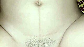 beautiful asian teen neighbor orgasms hard in lingerie on bed