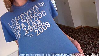 hey hot iowa college amateur, flash that perfect body outdoors with your horny friend?