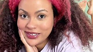 watching this curvy latina's big thick ass burp and fart in leggings turns me on