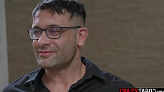 Hubby watches therapist pound big ass blonde milf in hardcore anal threesome?
