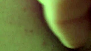 chubby babe gaps ass with creamy anal dildo play