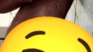 i shove my dildo deep till i cum shaking