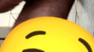 i shove my dildo deep till i cum shaking