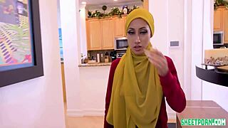 Arabic Babe Kira Perez Rides Trainer's Big Cock Deepthroat Doggystyle Missionary
