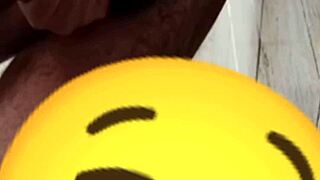 i shove my dildo deep till i cum shaking