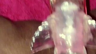 mmm playing with this juicy milf pussy toy deep caribbean style feels so damn good