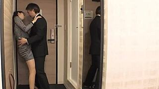 Boss pounds his Japanese milf secretary in hardcore office action